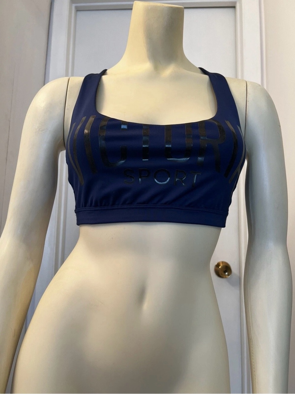 Victoria's Secret Navy Blue Sport Logo Bra